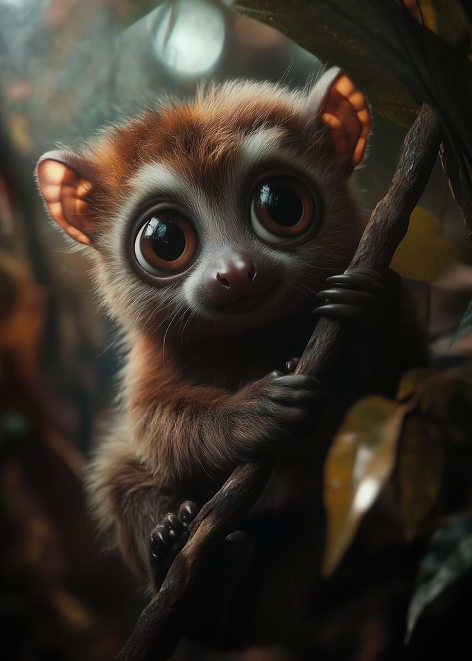 Cute Baby Loris