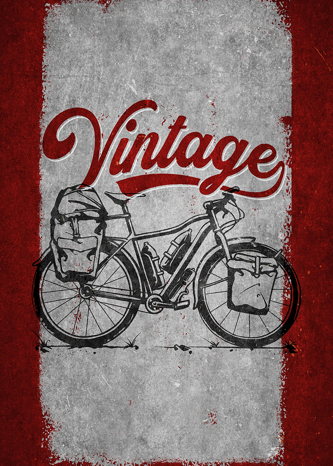 Vintage Bicycle Illustration