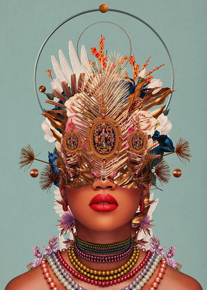 Blossom in a golden asymmetry