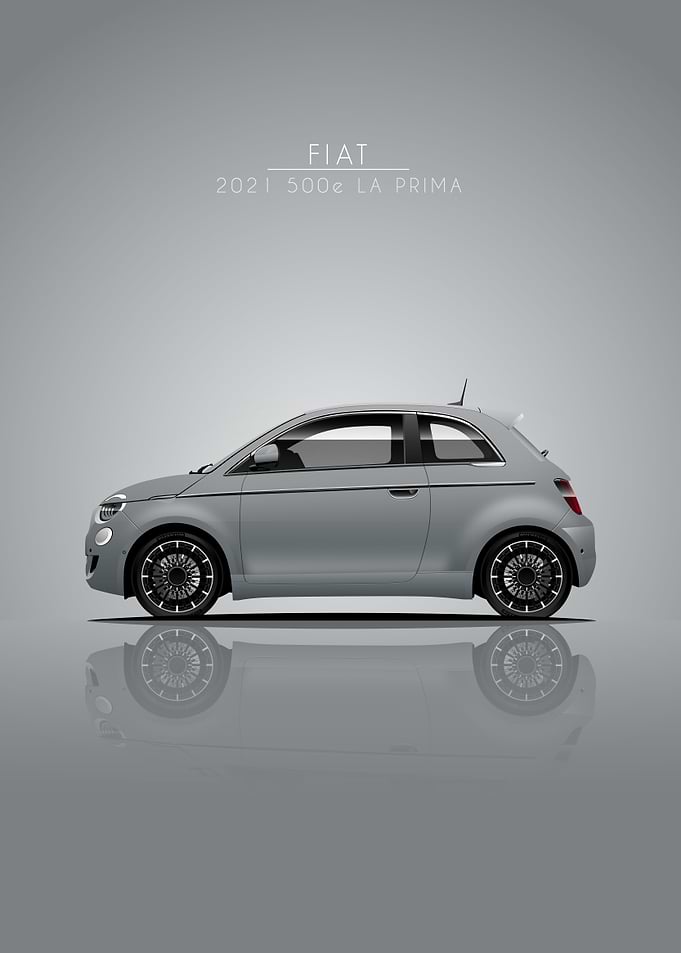 2021 Fiat 500e La Prima