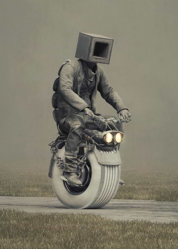 Concrete Head Rider