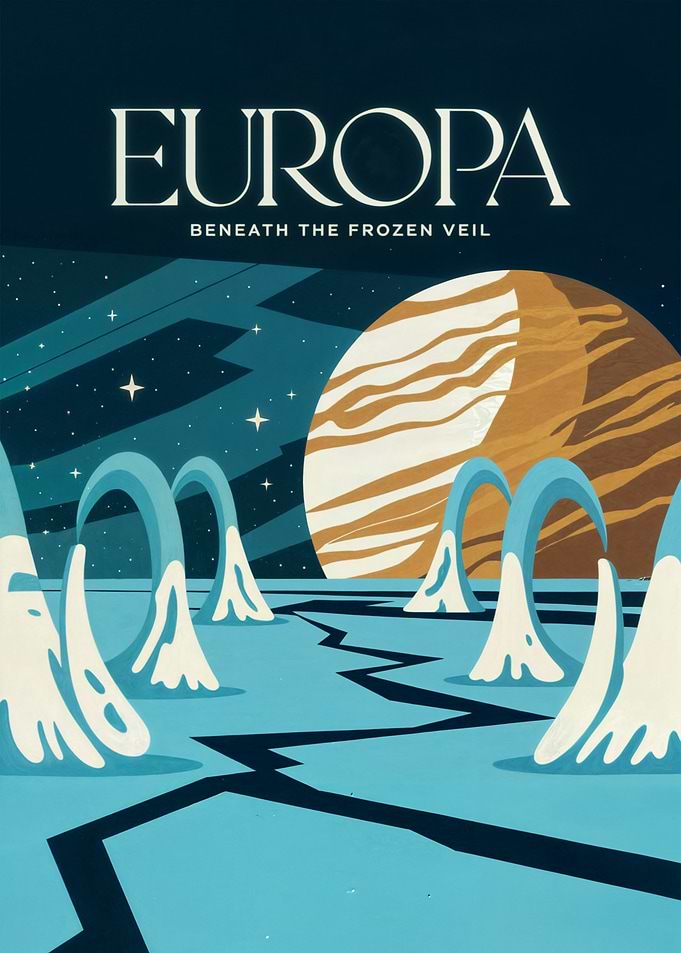 Europa: Beneath the Frozen Veil