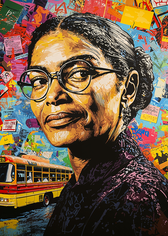 Rosa Parks Portrait