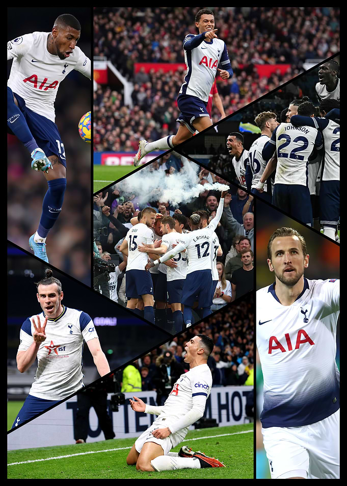 Tottenham Hotspur Football Collage
