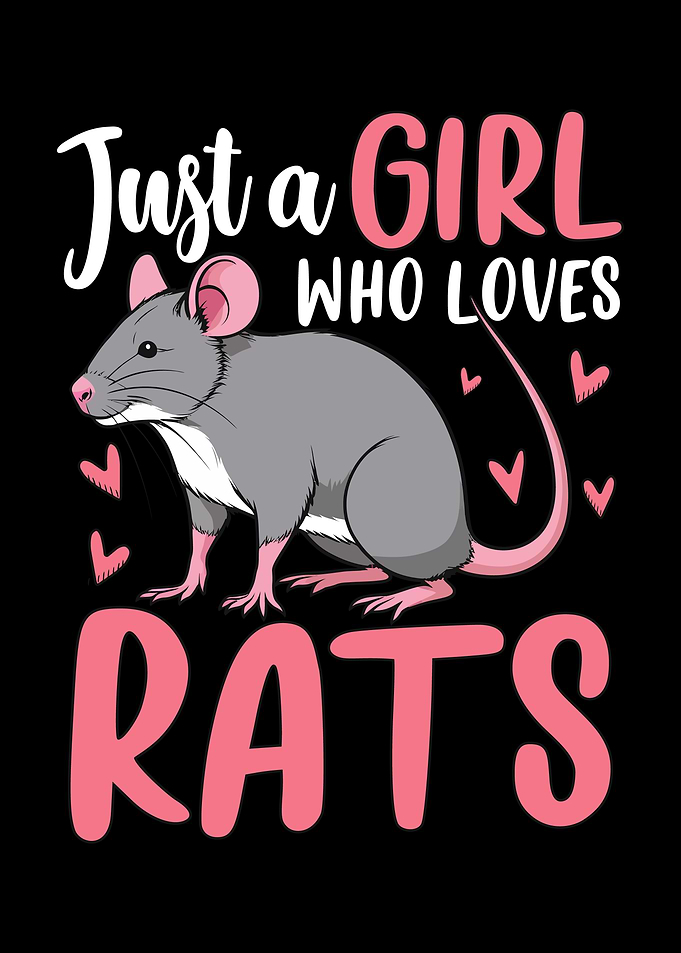 Rat Lover Girl Design