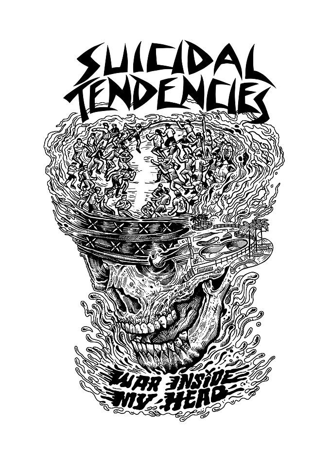Suicidal Tendencies Skull Artwork