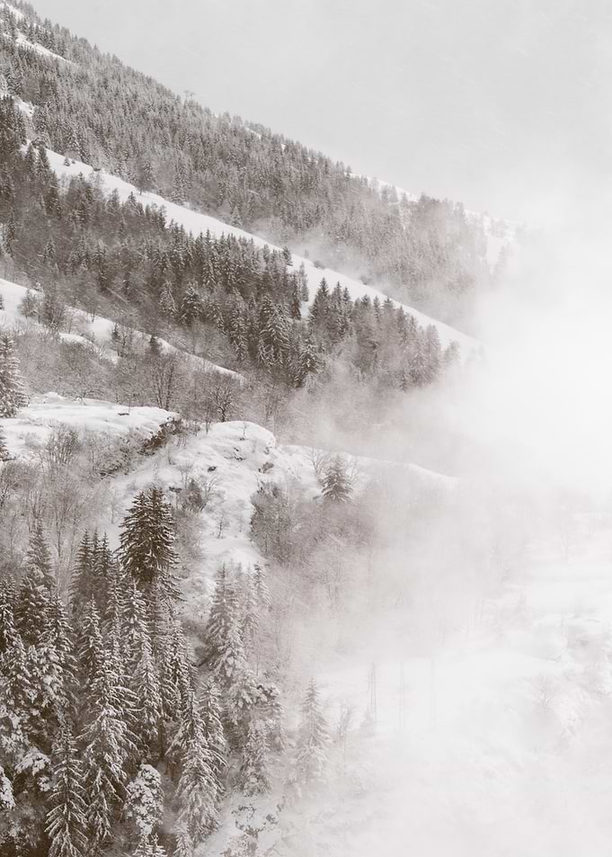 Snowy Mountainside