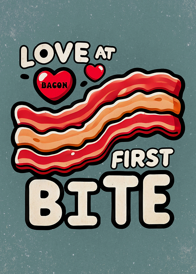 Bacon Love Valentine's Day Quote