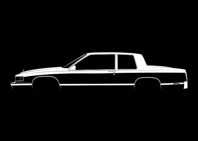 Coupe DeVille (1991) Silhouette