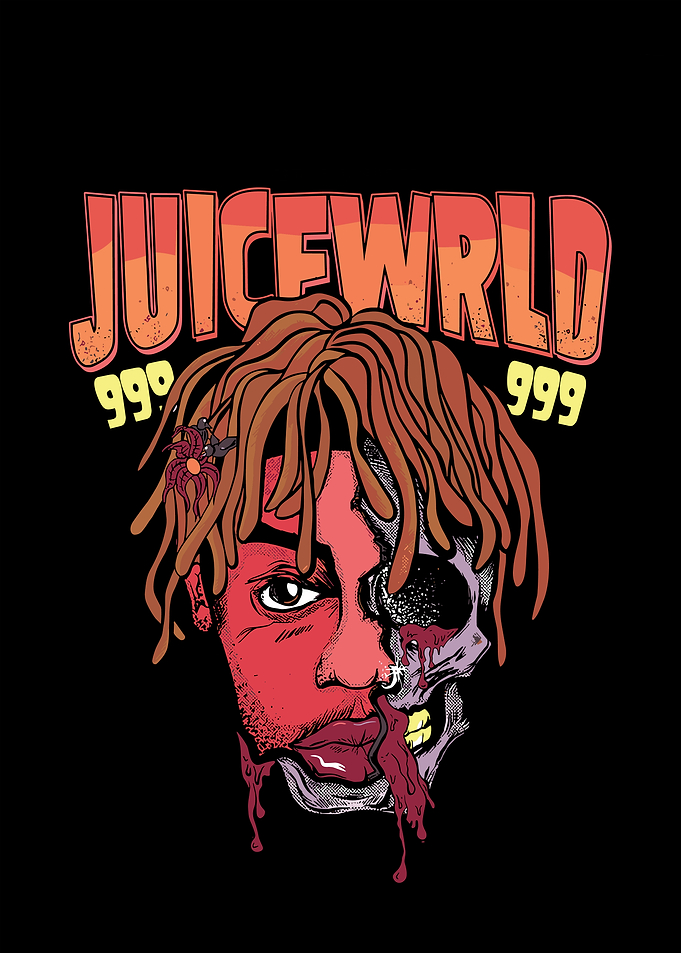 Juice World Rapper Vintage Music