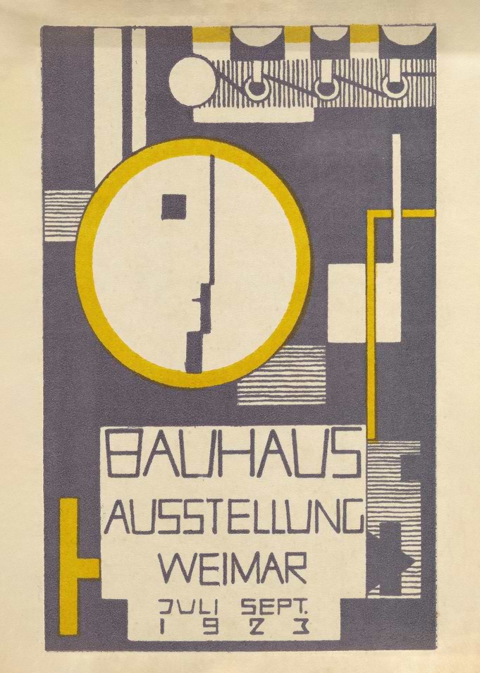 Bauhaus Exhibition Weimar Baschant 1923