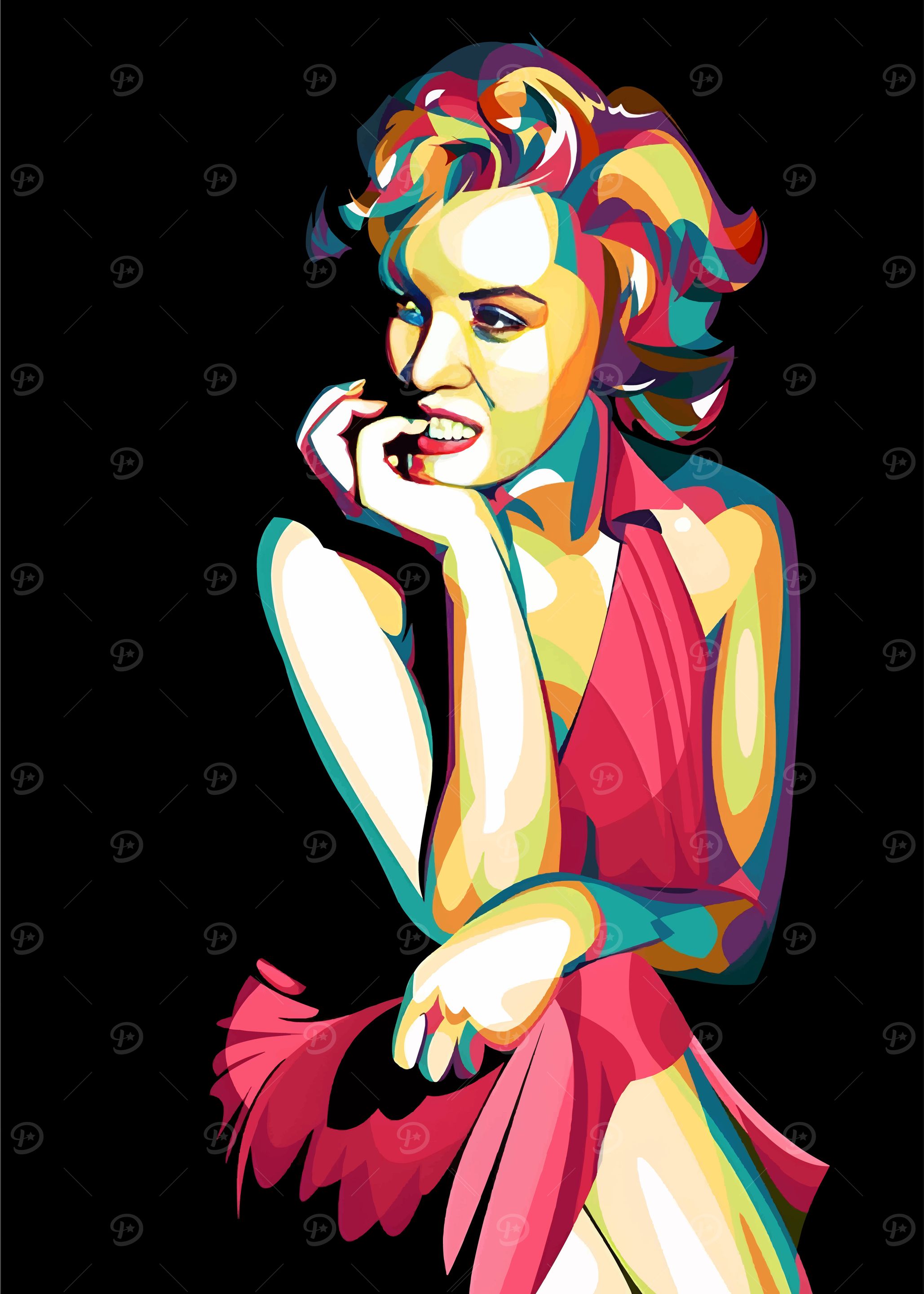 Marilyn Monroe Pop Art