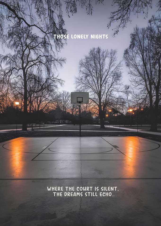 Lonely Nights Basketball Court