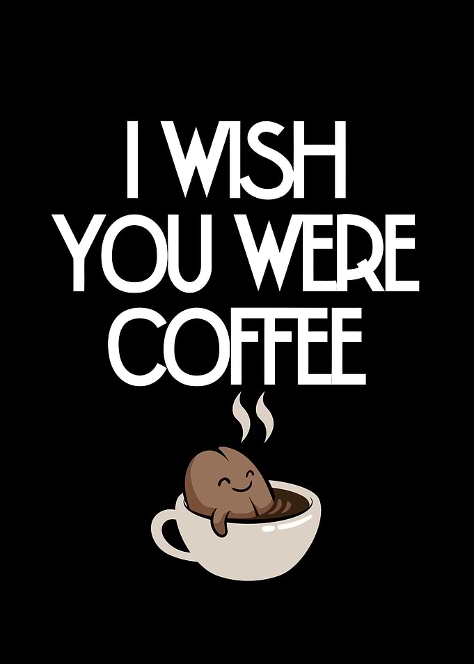Coffee Bean Pun