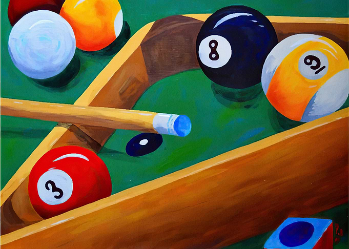 Pool Table Painting