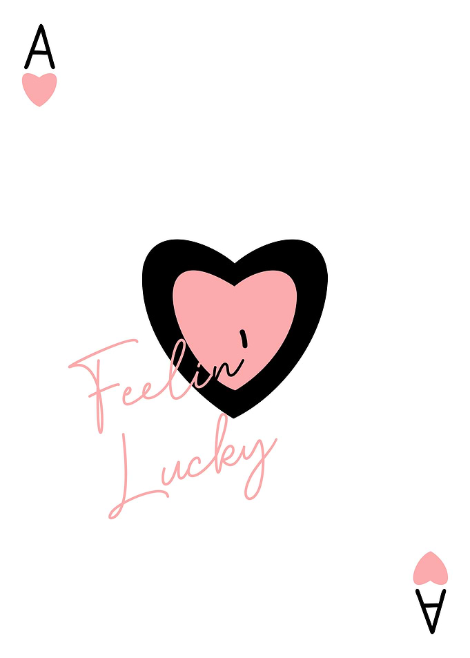 Ace of Hearts Feeling Lucky