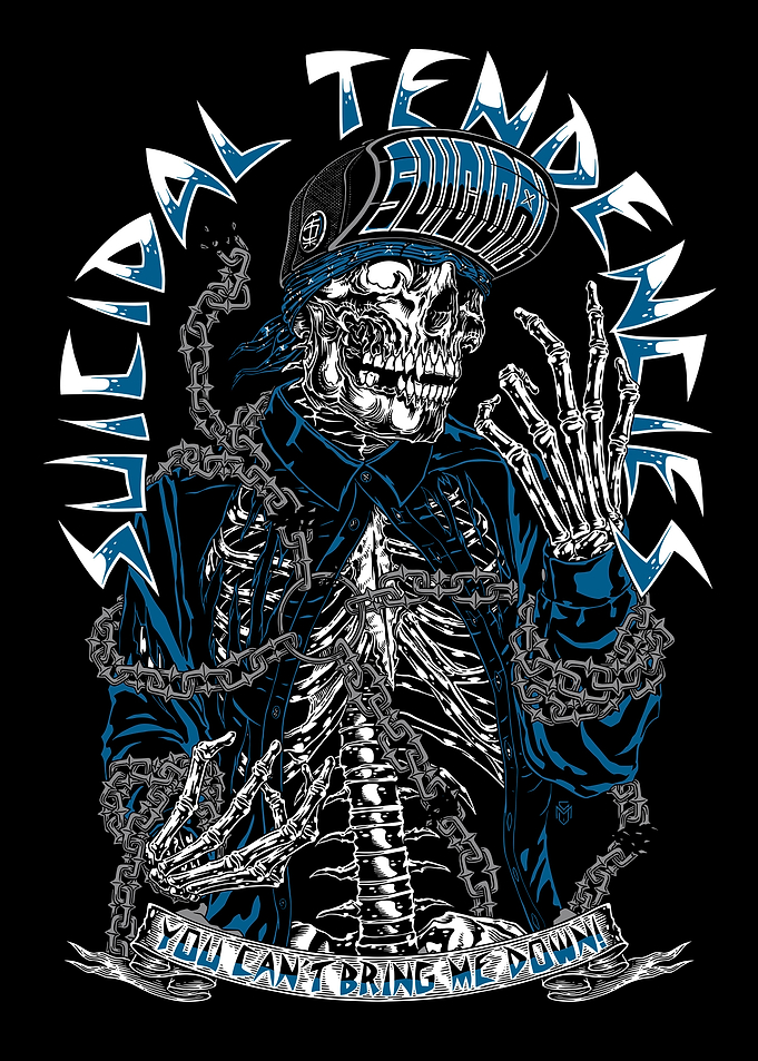 Suicidal Tendencies Skeleton