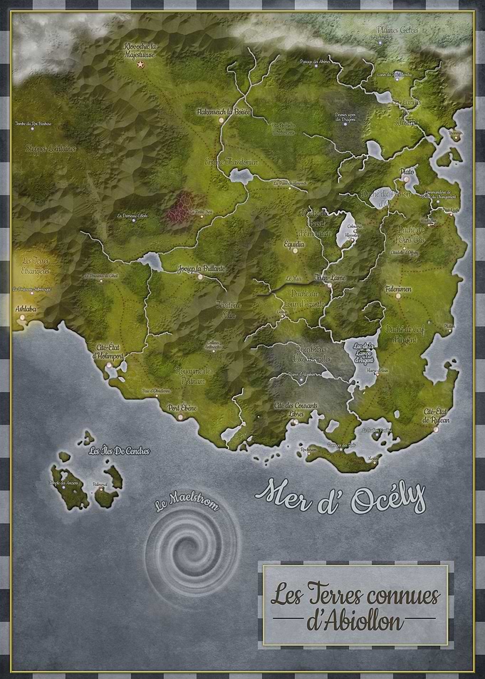 Abiollon world map