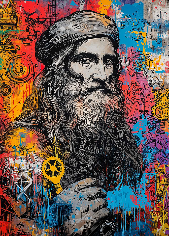 Leonardo da Vinci Portrait