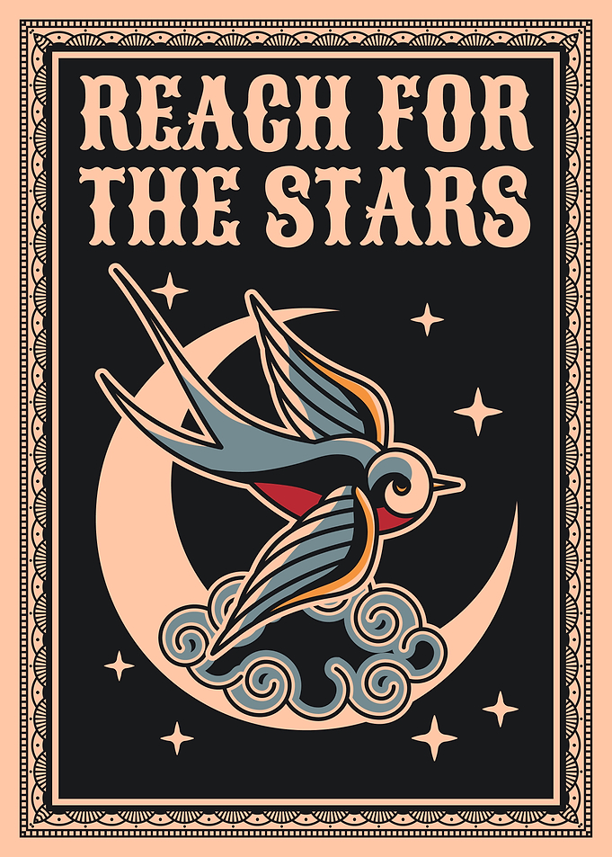 Reach for the stars, swallow art