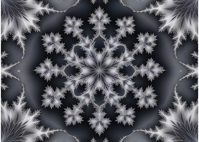 The Vicsek-Snowflake Fractal