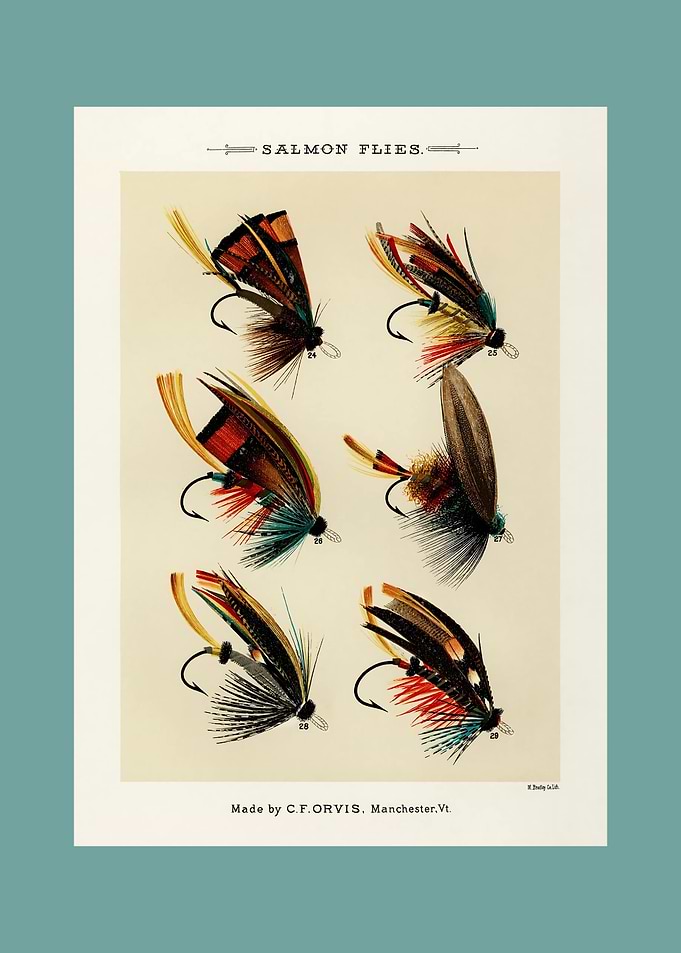 Vintage Salmon Flies