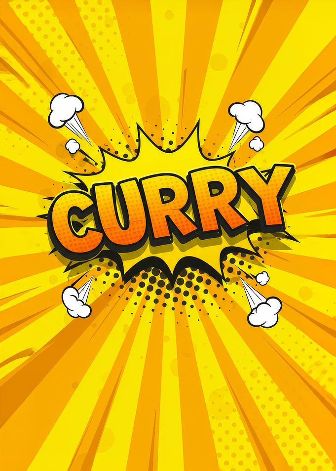 Curry Comic Art