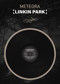 Linkin Park Meteora Album Vinyl Poster Design