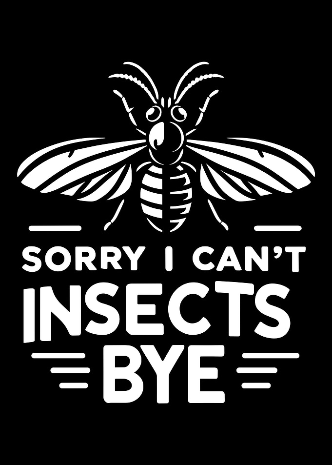 Sorry Can't Insects Bye