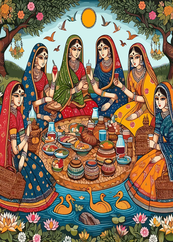 Indian Women Picnic