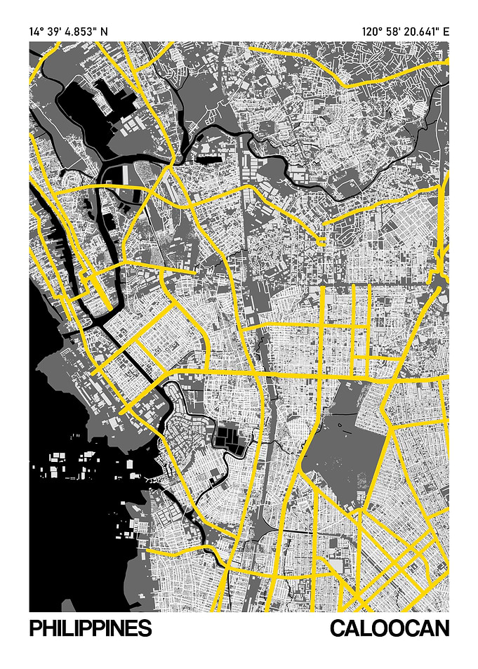 Caloocan City Street Map