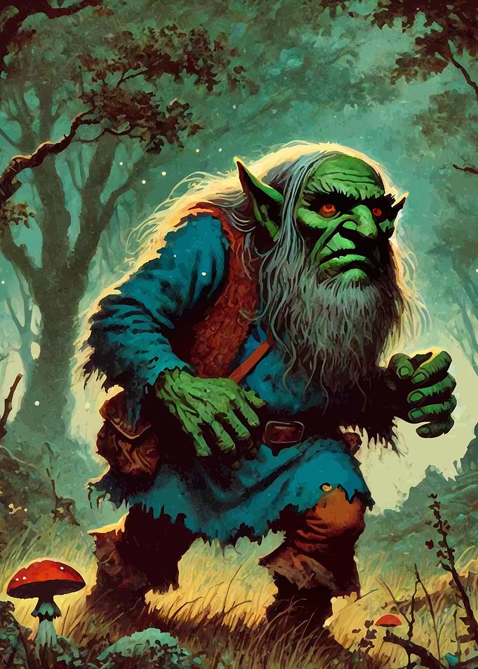 Green Goblin in Forest