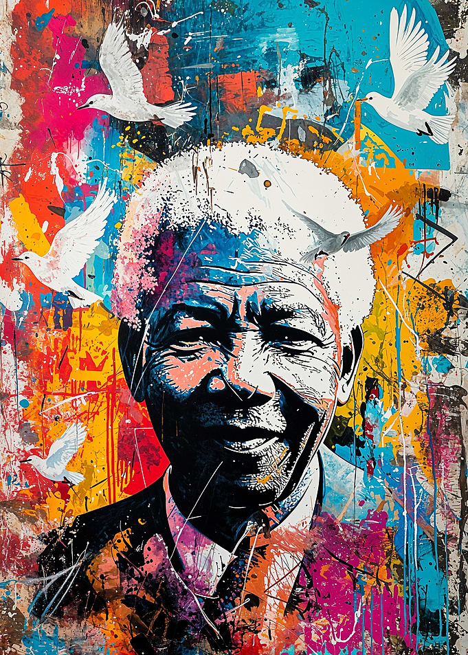 Nelson Mandela Portrait