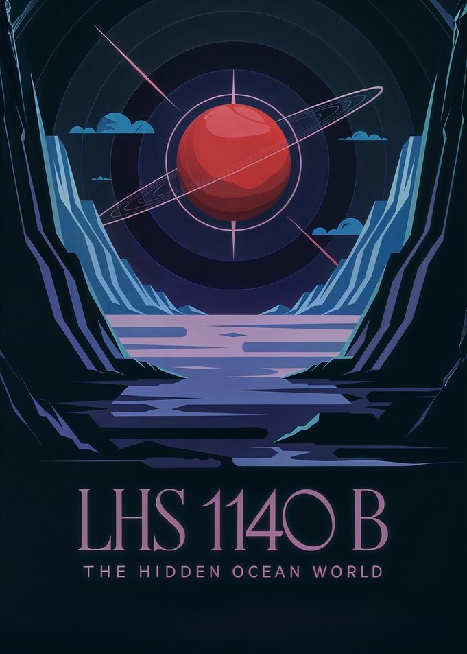 LHS 1140 B: Hidden Ocean World