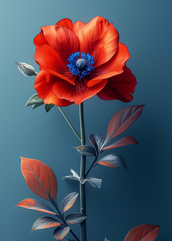 Red Poppy Flower
