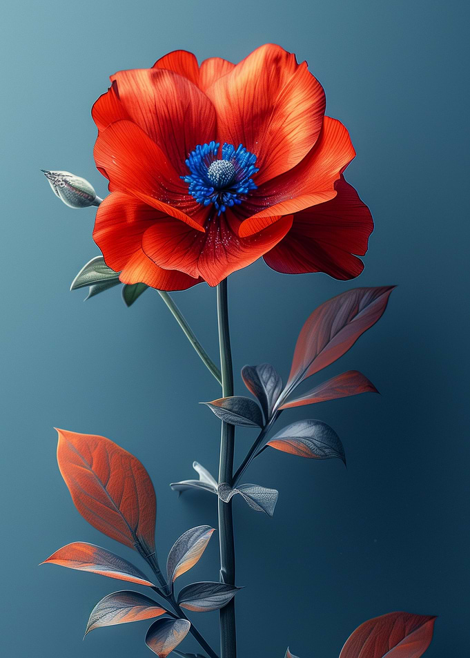 Red Poppy Flower