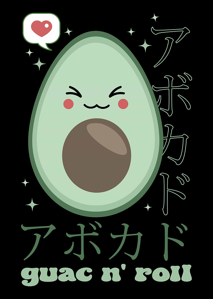 Avocado Guac 'n' Roll