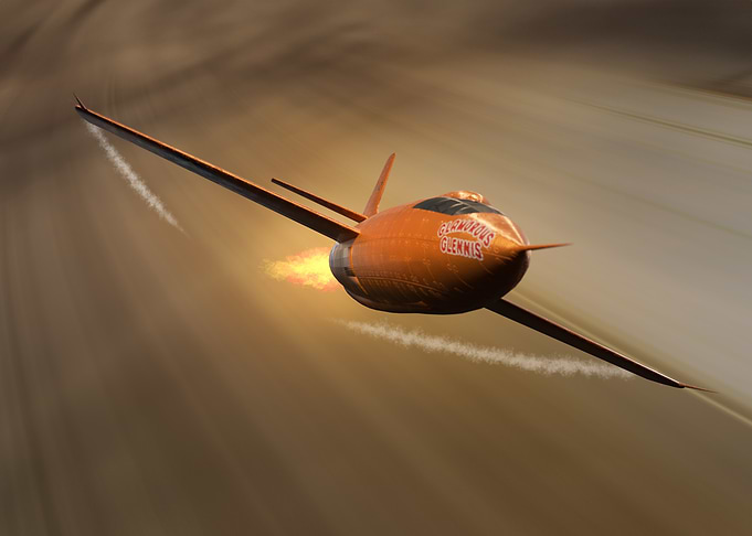 X1 Jet in Flight