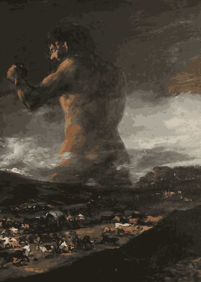 Giant Overlooking Landscape