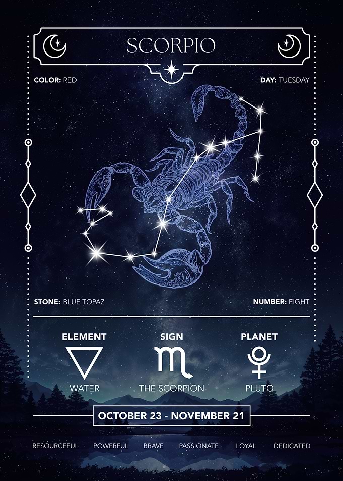 Scorpio Zodiac Constellation