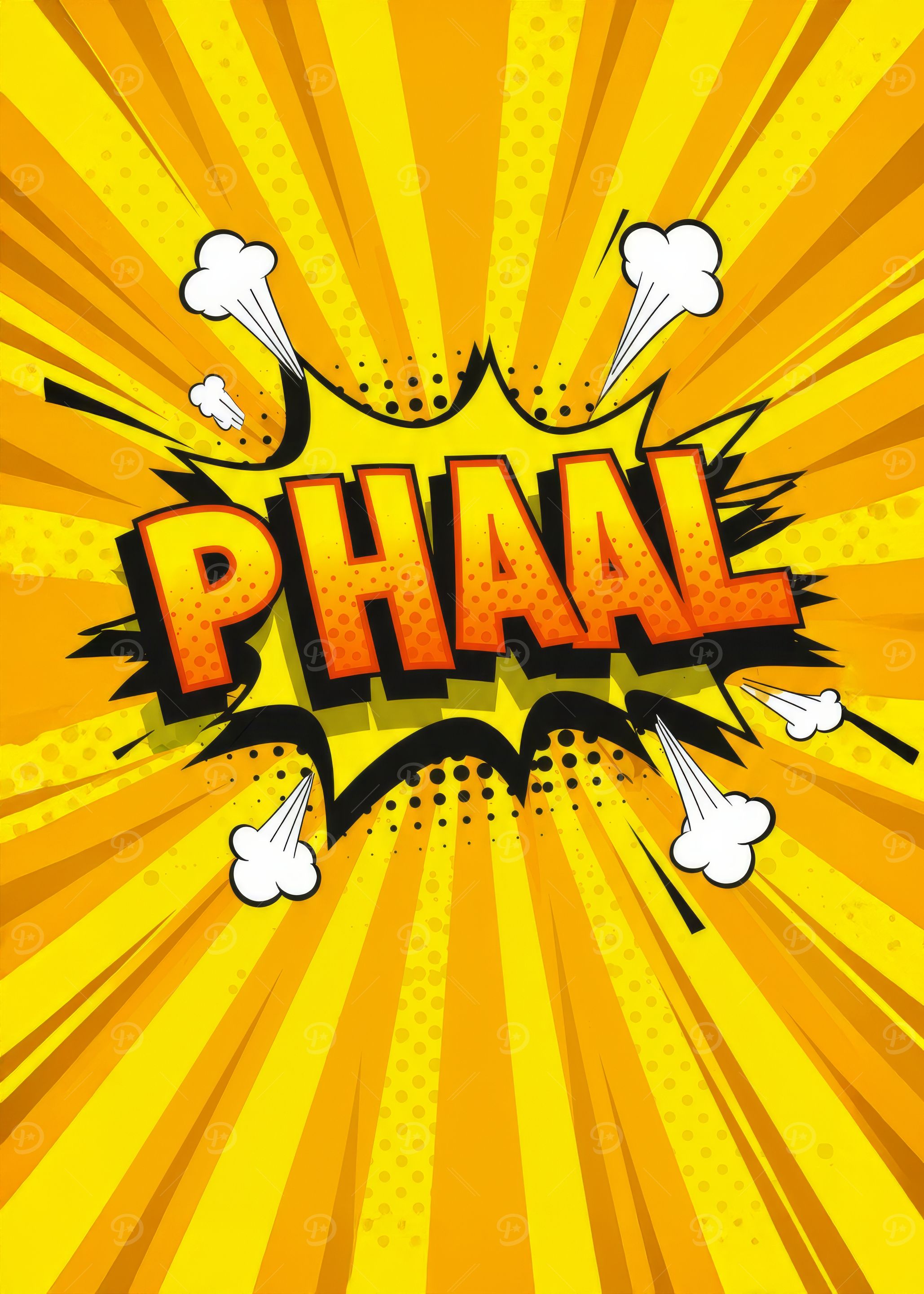 Phaal Curry Comic Book Illustration