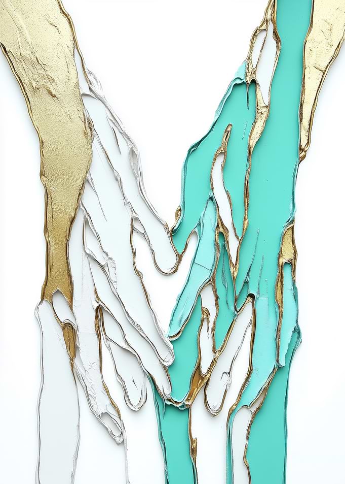 Abstract Hand Painting