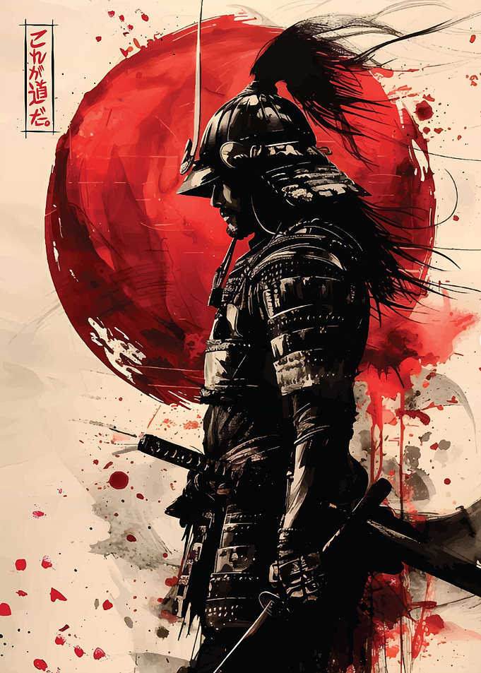 Japanese Samurai Warrior