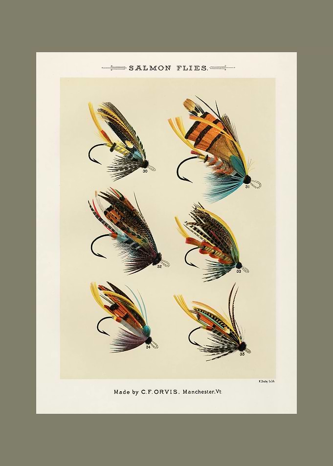 Vintage Salmon Flies