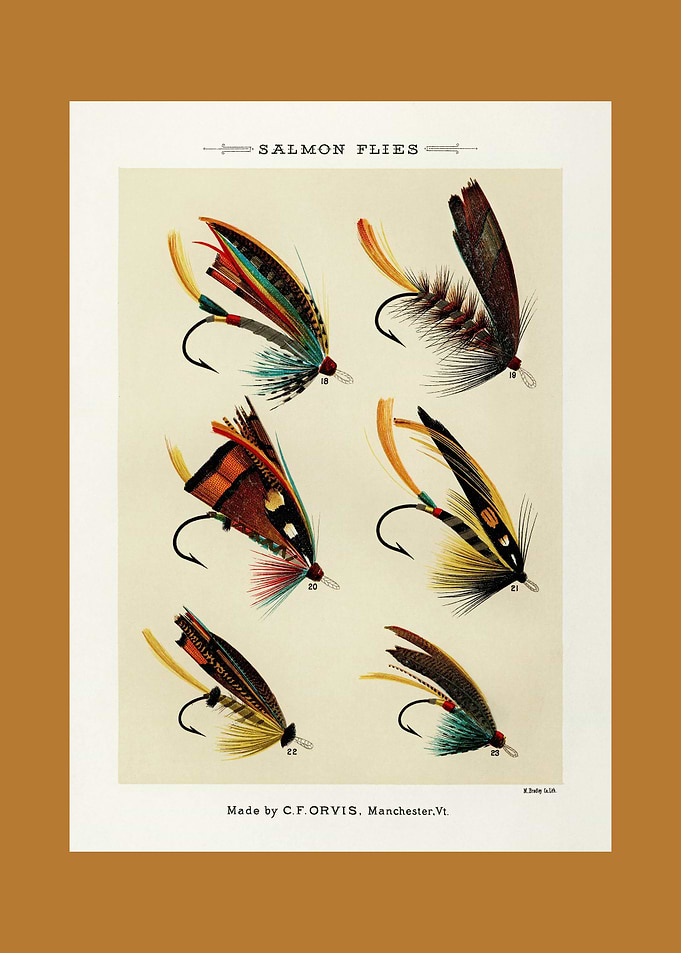 Vintage Salmon Flies