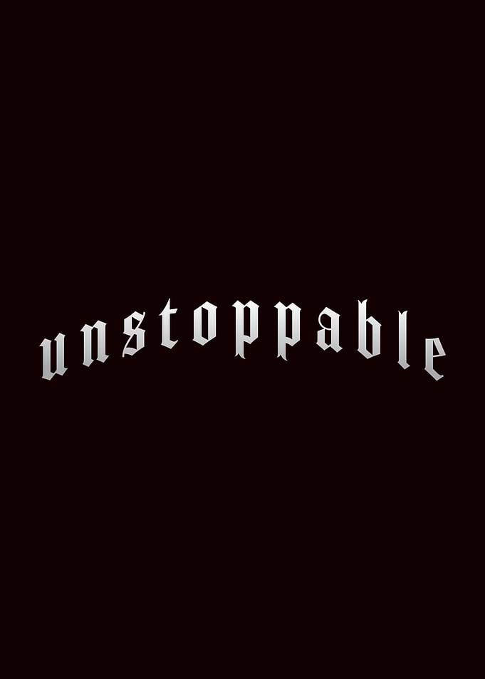 Unstoppable Text Art