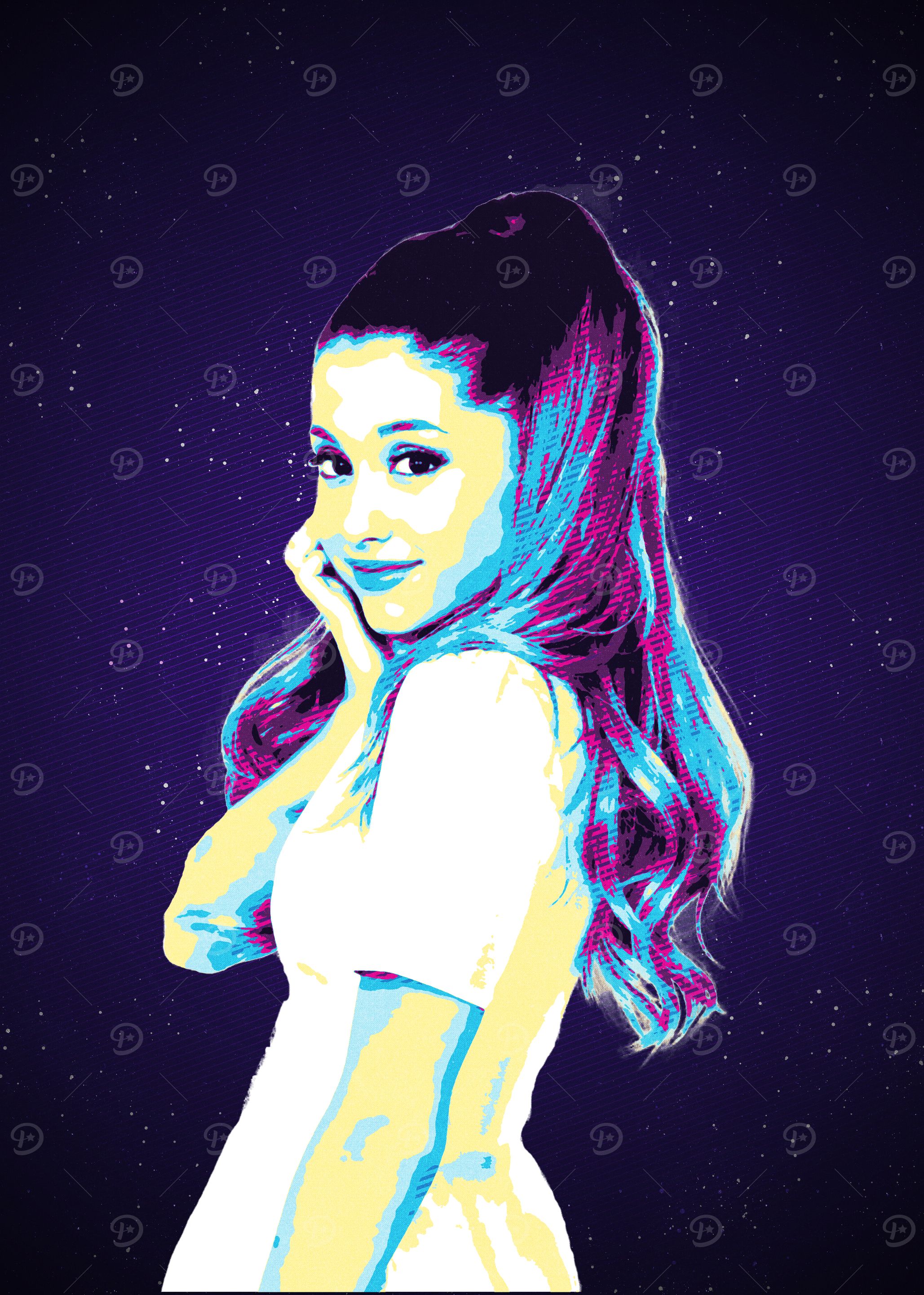 Ariana Grande Pop Art