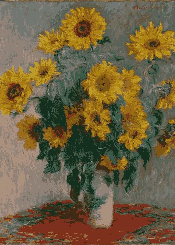Sunflowers in a Vase