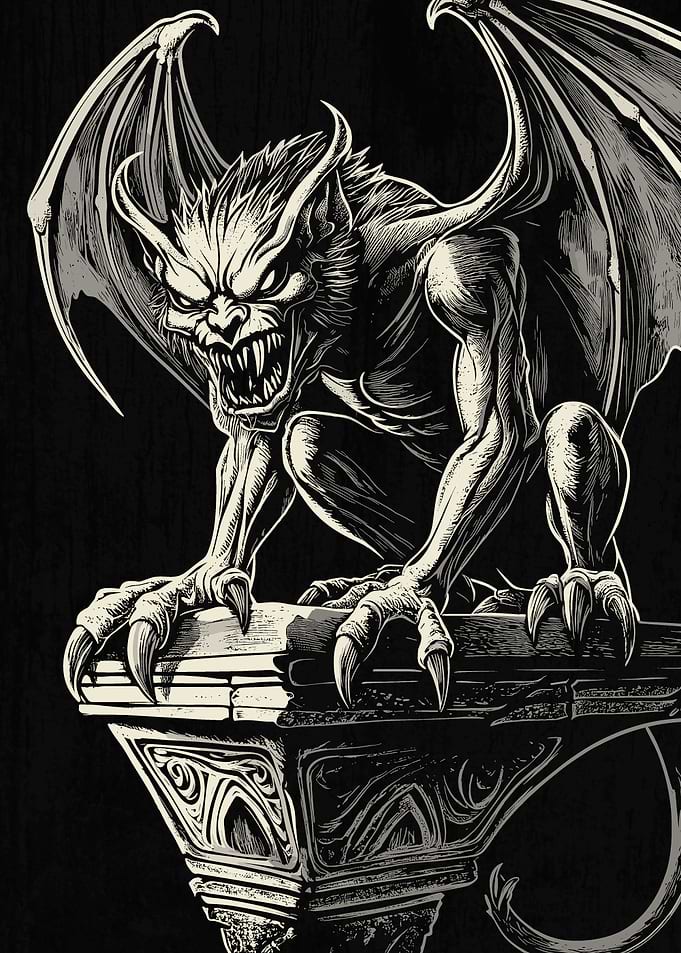 Gargoyle Illustration