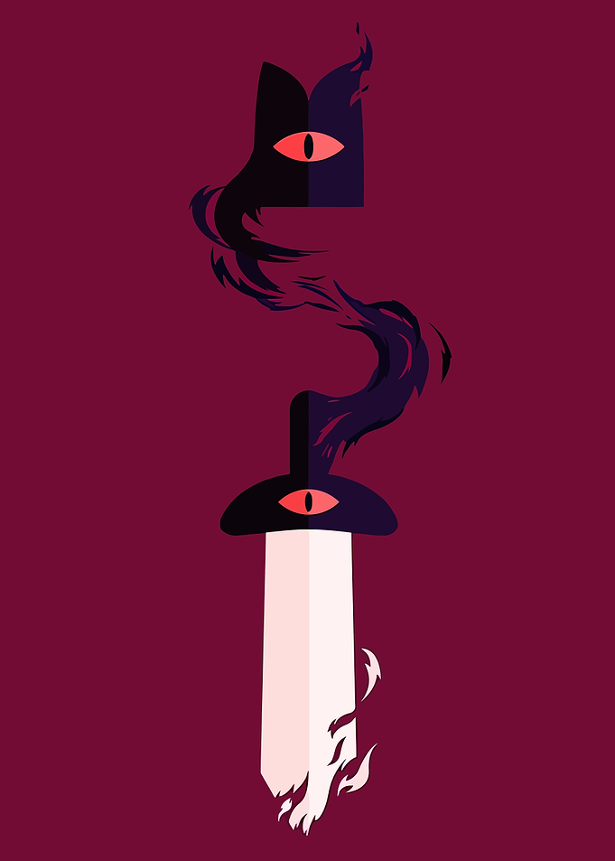 Dark Sword with Eye
